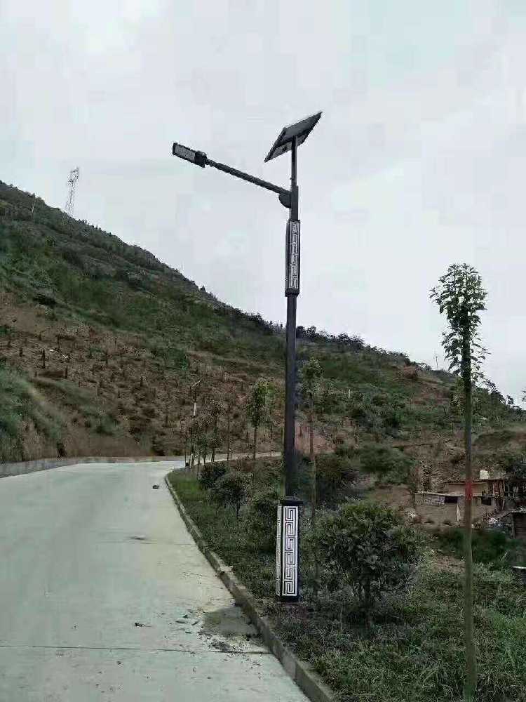 溆浦县仿古太阳能路灯